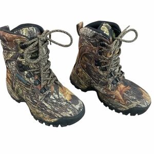 Tamarack Kids Camouflage Outdoor High Top Waterproof 3M Thinsulate Boots Size 1